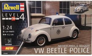 REV07666 - VOLKSWAGEN Beetle Belgian or Dutch police model to be assembled and painted