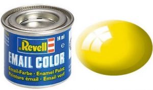 REV32312 - Glossy yellow enamel paint 14ml