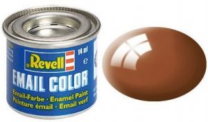 REV32180 - Glossy brown enamel paint 14ml