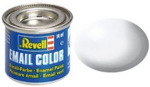 REV32301 - Satin white enamel paint 14ml
