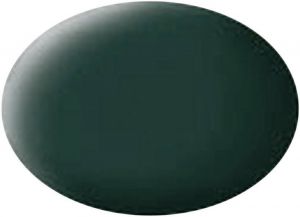 REV36140 - Matte black green acrylic paint 18 ml