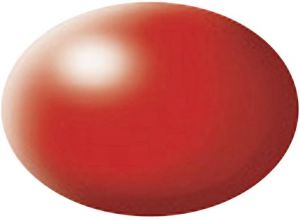 REV36332 - Red acrylic paint with satin light 18 ml