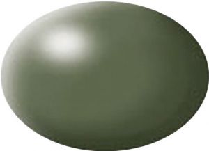 REV36361 - Satin olive green acrylic paint 18 ml