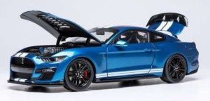IXO18RDC244-FO - FORD Mustang Shelby GT500 2022 Blue and White
