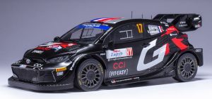 IXO18RMC202.22 - TOYOTA Yaris Rally1 #17 Winner at the Croatia Rally 2024 S.OGIER / V.LANDALS