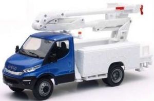 NEW15873C - Camion IVECO Daily blue with pod