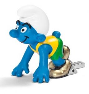 SHL20741 - Smurf at the Olympic Games- Sprinter