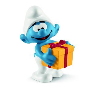 SHL20816 - Smurf with Gift