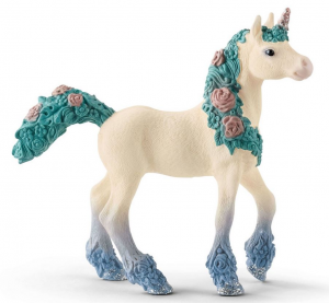 SHL70591 - Unicorn foal with flowers - COMING SOON
