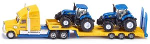 SIK1805 - LKW 6x4 with 3-axle machine carrier and 2 NEW HOLLAND T7070 Ech:1/87
