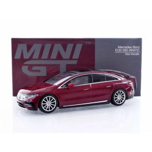 MGT00970-L - MERCEDES-BENZ EQS 580 4MATIC metallic red 2024