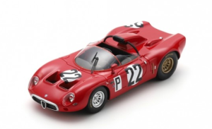 SPASG816 - ALFA ROMEO T33 #22 1000km Nurburgring 1967 R.BUSSINELLO-T.ZECCOLI-A.DE ADAMICH-N.GALLI