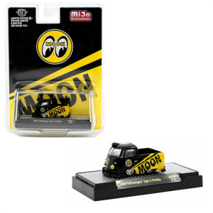 M2M-31500MJS52 - VOLKSWAGEN Bus T2 Pick-up 1960 - Mooneyes black and yellow
