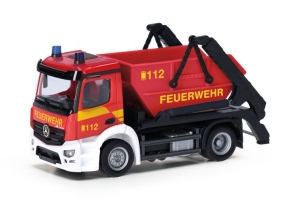 HER098250 - MERCEDES BENZ Actros S with AK12 demountable tipper body Fire brigade