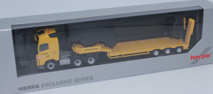 HER958608 - VOLVO FH 6x4 with 3-axle vehicle transporter Leonhard WEISS