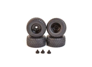AT3200117 - Set of 4 tyres, black rims, BKT Ridemax FL-693M 710 50R30.5