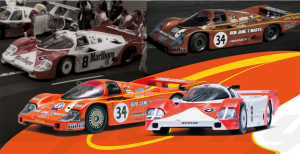 SPAYCOMBO64014 - PORSCHE 956 #8 6th and #64 24H Le Mans 1983 Combo Set