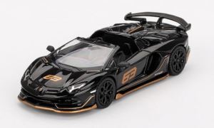 MGT00803-L - LAMBORGHINI Aventador SVK 63 Roadster Nero Aldebaran 2023 LHD