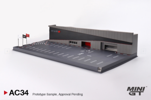 MGTAC34 - Diorama Nissan Motosport and Customising Nismo operations centre 2024