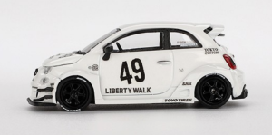 MGT00809-L - FIAT 595 Abarth LB-WORKS X ABS WORKS Gara 2024 LHD White