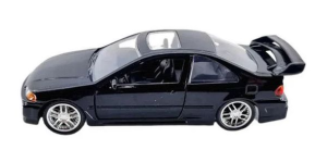 JAD34419 - HONDA Civic Coupe 1993 Black FAST and FURIOUS
