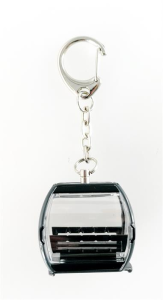 JC80757 - OMEGA V anthracite gondola key ring