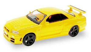 HER87MC000047 - NISSAN GTR 34 yellow