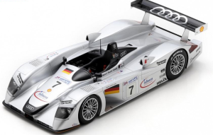 SPA18S839 - AUDI R8 #7 3rd 24 Hours of Le Mans 2000 M. ALBORETTO-R. CAPELLO-C. ABT