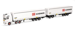 HER319720 - SCANIA CR 20 HD 6x4 with box body, dolly and 3-axle trailer DB SCHENKER