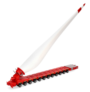 HER320054 - GOLDHOFER FTV 300 12-axle with wind turbine blade MAMMOET