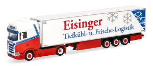 HER318594 - SCANIA CS20 HD 4x2 with 3-axle refrigerated trailer EISINGER