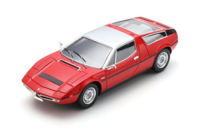 SCH43U00055 - Miniature Maserati Bora rouge 1971