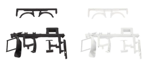 HER054997 - MAN F8 roof, bumpers, deflectors, front mudguards