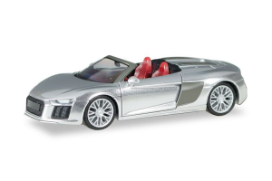 HER038690-002 - AUDI R8 V10 Spyder metallic silver