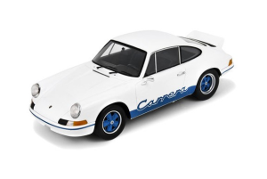 SCH18U00062 - PORSCHE 911 2.7 RS 1972 model in white and blue