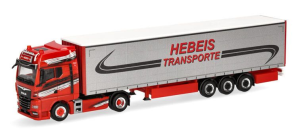 HER320498 - MAN TGX GX 4x2 with 3-axle trailer HEBEIS TRANSPORTE