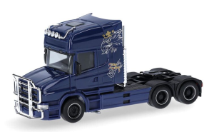 HER319423-002 - SCANIA HAUBER - TORPEDO Topline 2004 6x4 blue