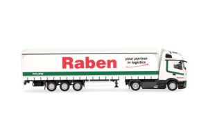 HER321044 - MERCEDES BENZ Actros L Pro 4x2 with 3-axle RABEN LOGISTICS trailer