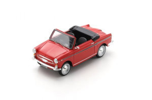 SCH18U00105 - AUTOBIANCHI Cabriolet Eden Roc 1962 red
