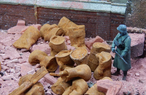 JUW23333 - Lot of 20 Rusty Oil Drums