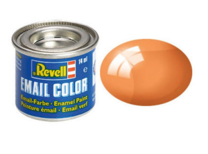 REV32730 - Transparent orange enamel acrylic paint 14ml