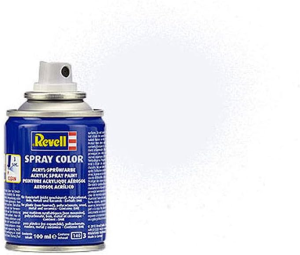 REV34105 - Acrylic spray paint white matt 100ml