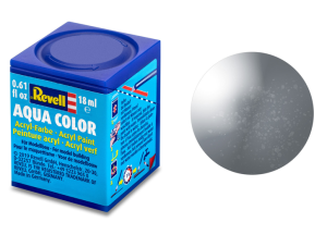 REV36191 - Gray metallic iron acrylic paint 18 ml