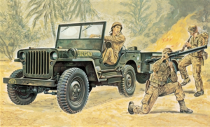 ITA0314 - JEEP Willys to assemble and paint