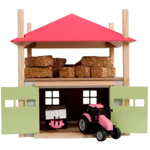 KID610085 - Building with garage and pink attic (Removable roof sold without accessories)