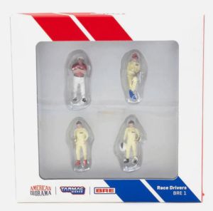 T64F-006-BRE1 - 4 Figurines - Racing Drivers