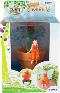 TE72911O - Box enchanted garden - Fairy HOPE orange
