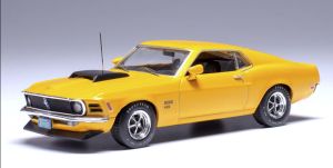 IXO-U43RDC002 - 1970 FORD Mustang Boss 429 Yellow - BRIGHT YELLOW - USA EDITION