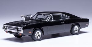 IXO-U43RDC007 - 1970 DODGE Charger Black with outgoing engine - USA EDITION
