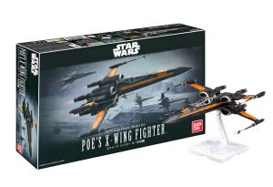 REV01216 - BANDAI - Poe's X-Wing Fighter STAR WARS Snap-On Kit